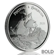 2020 Antigua & Barbuda Silver Rum Runner BU 1 oz