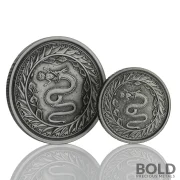 2020 Samoa Serpent of Milan Silver Antiqued 1/2 oz