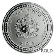 2020 Samoa Serpent of Milan Silver BU 1 oz