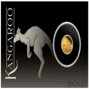 2023 Gold 1/2 Gram Perth Kangaroo Proof In Card