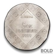Silver 5 oz Argentia Alexander the Great UHR Antiqued Round