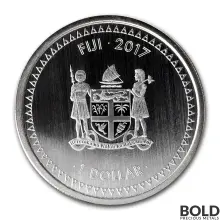 2017 1 oz Fiji Hokusai The Great Wave Silver Coin | BOLD Precious