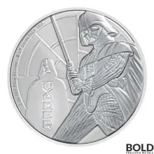 2022 1 oz Niue Star Wars: Darth Vader Silver Coin (BU)