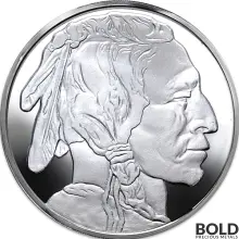 Silver 1 oz Buffalo Round (Highland Mint)