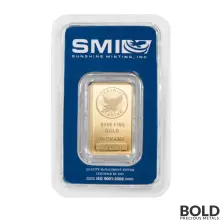 10 Gram Sunshine Mint Gold Bar