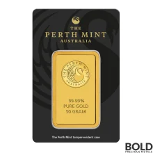 50 Gram Perth Gold Bar