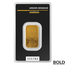 Gold Argor-Heraeus - 10 Gram