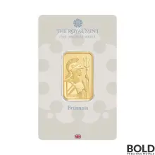 Gold 20 Gram Royal Mint Britannia Bar