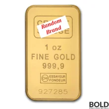 Gold 1 oz Bar LBMA Eligible Assorted Brand