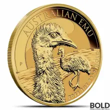 2022 1 oz Australian Emu Gold Coin (BU)