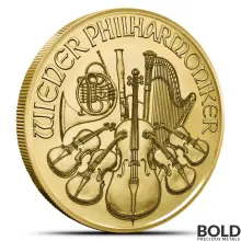 2024 1/10 oz Austrian Philharmonic Gold Coin (BU)