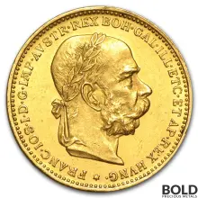 Gold World Austrian 20 Corona - 0.196 oz