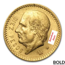 Mexican Gold Peso - 10 Peso