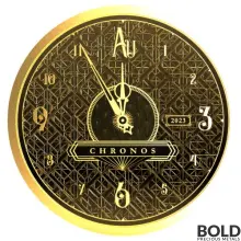 2023 Gold 1/10 oz Niue Chronos Prooflike Coin