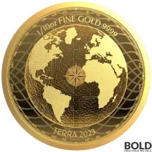 2023 1/10 oz Niue Terra Gold Coin (Prooflike)