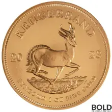 2023 Gold 1 oz South Africa Krugerrand BU Coin