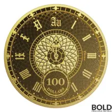 2022 Gold Tokelau Chronos 1 oz Prooflike