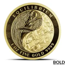 2024 1 oz Tokelau Equilibrium Gold Coin (Proof-like)