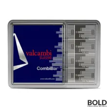 4 oz Valcambi Skyline Silver Bar (16x1/4 oz)