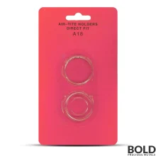 US Half Dollar Coin Holders, Black Capsule Tube & 20 Air-Tite 30mm