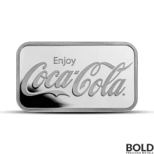 1 oz Coca-Cola Silver Bar