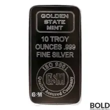 silver-10-oz-golden-state-mint-bar