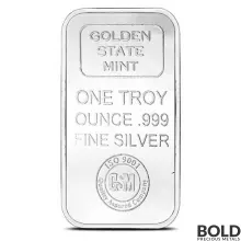 Golden State Mint 1 oz Silver Bar