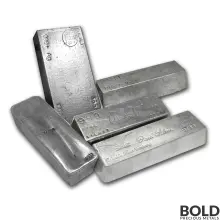 Silver 100 oz Random Bar (our choice)