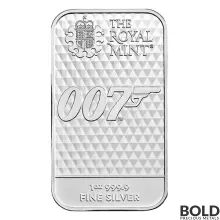 James Bond: Diamonds are Forever 1 oz Silver Bar