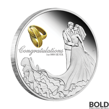 2021 Silver Perth Wedding 1 oz Proof Coin