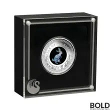 オーストラリア　シルバー　1oz 2023 1 oz Perth Opal Lunar Rabbit Silver Proof Coin | BOLD