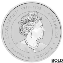 2024 1 oz Perth Lunar Year of the Dragon Silver Coin (BU)