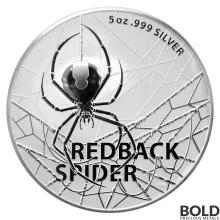 2021 RAM Australian Redback Spider 5 oz Silver BU