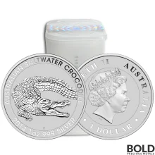 AUSTRALIA 1oz 銀貨 2014 CROCODILE .999 Buy Silver Crocodile Coins | Buy Australian Silver Coins | KITCO