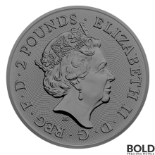 2022 1 oz British Maid Marian Silver Coin (BU) | BOLD