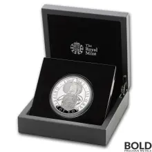 2021 Britain Queen's Beasts Griffin of Edward III 5 oz Silver Proof