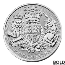 2021 Silver Great Britain Royal Arms - 1 oz