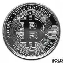 2022 Silver Niue Crypto Series: "Bitcoin" 1 oz BU