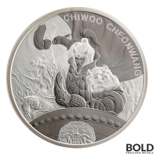 2021 South Korean Chiwoo Cheonwang Silver 1 oz BU