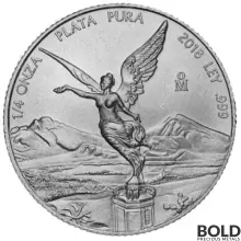 2018 Silver Mexican Libertad 1/4 oz BU