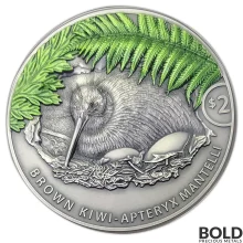 2021年限定ニュージーランド キウイ 2oz(2オンス) シルバー銀貨 2021 2 oz New Zealand 