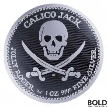 2022 Silver Niue Jolly Roger: Calico Jack 1 oz BU