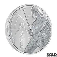 2022 1 oz Niue Star Wars Darth Vader Silver BU | BOLD Precious Metals