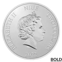 2022 1 oz Niue Star Wars Darth Vader Silver BU | BOLD Precious Metals