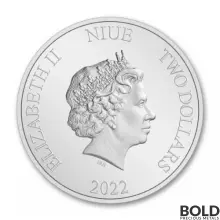 2022　NIUE　1オンス銀貨　lionVSdog 発行数1万枚！ 2022 NIUE 1オンス銀貨 lionVSdog 発行数1万枚！ 貨幣