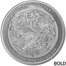 2023 Silver 1 oz Niue Phoenix Prooflike Coin