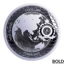 2023 1 oz Niue Terra Silver Coin (Prooflike)