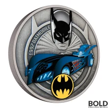 【日本未発売】ニウエ銀貨 Niue 2021年 バットマンNGC鑑定品 2021 1 oz Niue 1997 Batmobile Proof Silver Coin