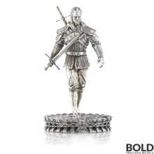 2021 50$ White Wolf - The Witcher Book Series 1 Kilo Silver Statue