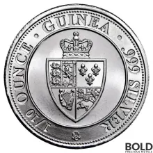 2022 Silver 1/10 oz St. Helena Spade Guinea BU